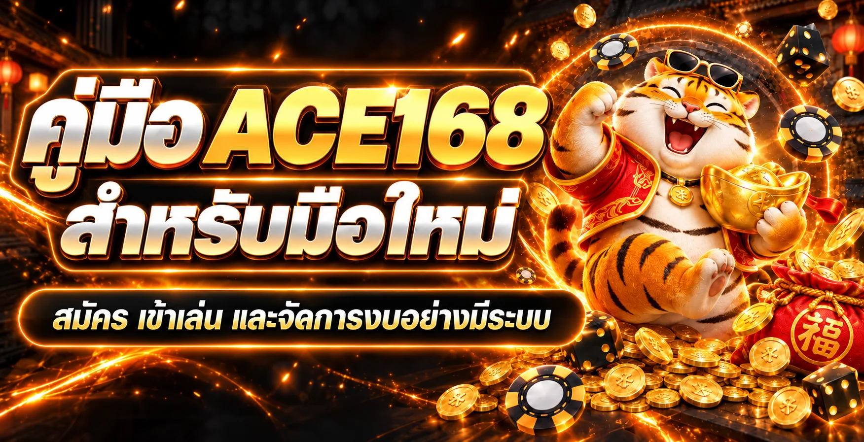 ACE168 คู่มือมือใหม่ สมัคร เล่น และจัดงบ